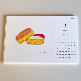 アトリエコトトイロ | 2020年オリジナル英国菓子カレンダー